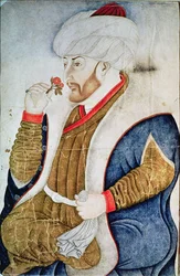 Portrait du sultan Mehmet II (1432-81)